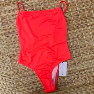 Solid + Striped one-piece *BRAND NEW*